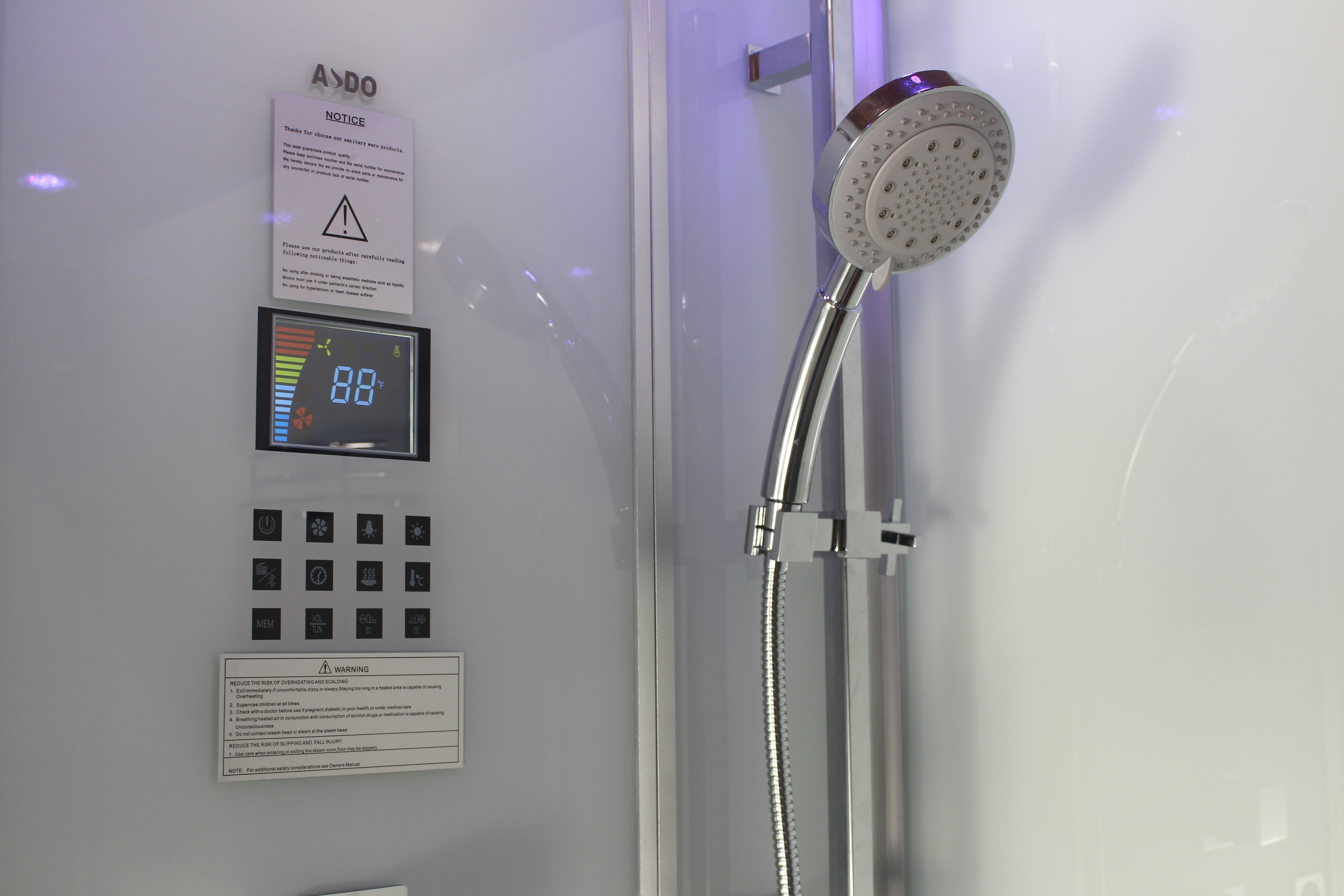 Platinum DZ961F8 Steam Shower