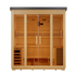 Golden Designs "Vorarlberg" 5-Person Outdoor Traditional Steam Sauna w/ Canadian Hemlock | GDI-8105-01