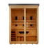 Golden Designs "Carinthia" 3-Person Full Spectrum Hybrid Outdoor Steam Sauna -  Canadian Hemlock GDI-8123-01