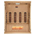 Golden Designs Near Zero EMF Full Spectrum Infrared Sauna 4-Person w/ Himalayan Salt Bar & Hemlock Wood | GDI-8040-03