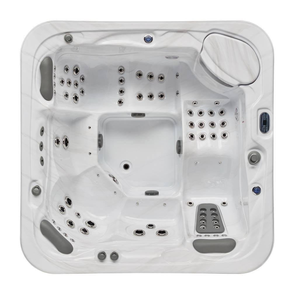 Luxury Spas "Infinity" 5-Person Hot Tub w/ BlueTooth & 77 Jets | Elite Series WS-594-E