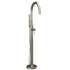 Cambridge Plumbing Faucet CAM150 Modern Freestanding Tub Filler Faucet w/ Shower Wand