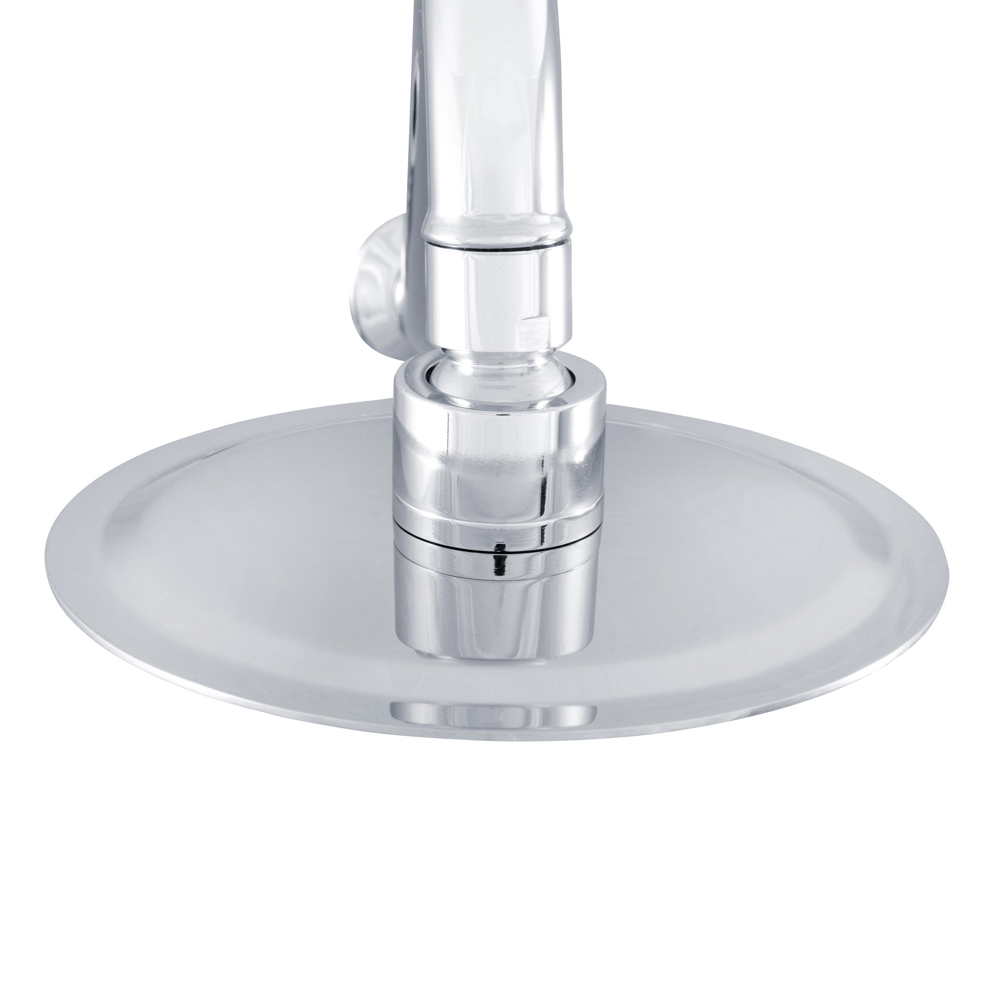 PULSE ShowerSpas Matte Stainless Steel Showerhead - Island Falls 250mm