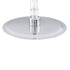 PULSE ShowerSpas Matte Stainless Steel Showerhead - Island Falls 250mm