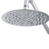 PULSE ShowerSpas Matte Stainless Steel Showerhead - Island Falls 250mm