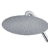 PULSE ShowerSpas Matte Stainless Steel Showerhead - Island Falls 250mm