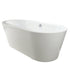 Vinnova Melania 68" x 32" Soaking Freestanding Bathtub | 234068-BAT-WH