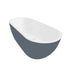 Vinnova Zamora 65" x 29" Soaking Freestanding Bathtub | 260065-BAT-BL