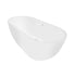 Vinnova Zamora 65" x 29" Soaking Freestanding Bathtub | 260065-BAT-BL