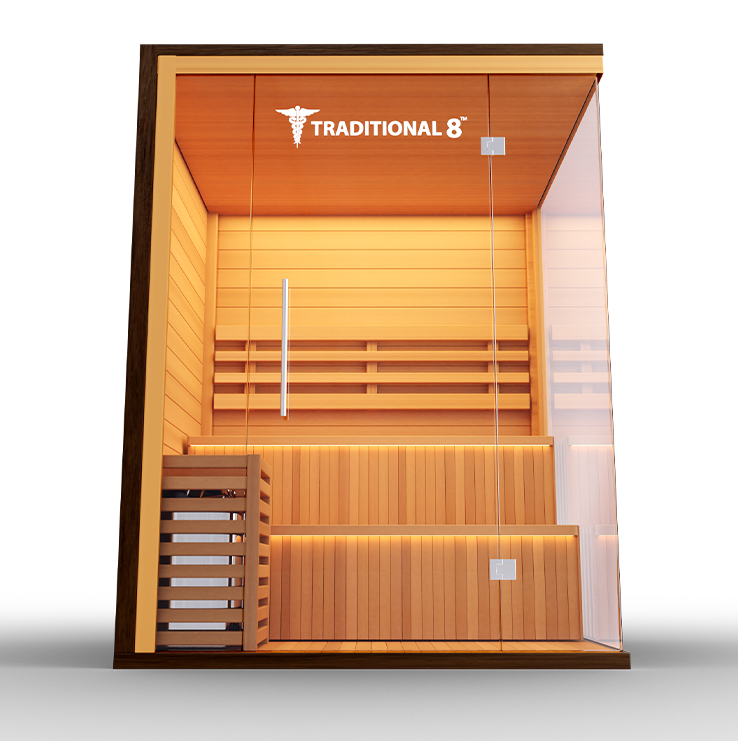 Medical Saunas "Traditional 8 Plus" Steam Sauna