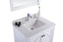 Laviva Odyssey 30" Bathroom Vanity Set w/ Sink in White | 313613-30W