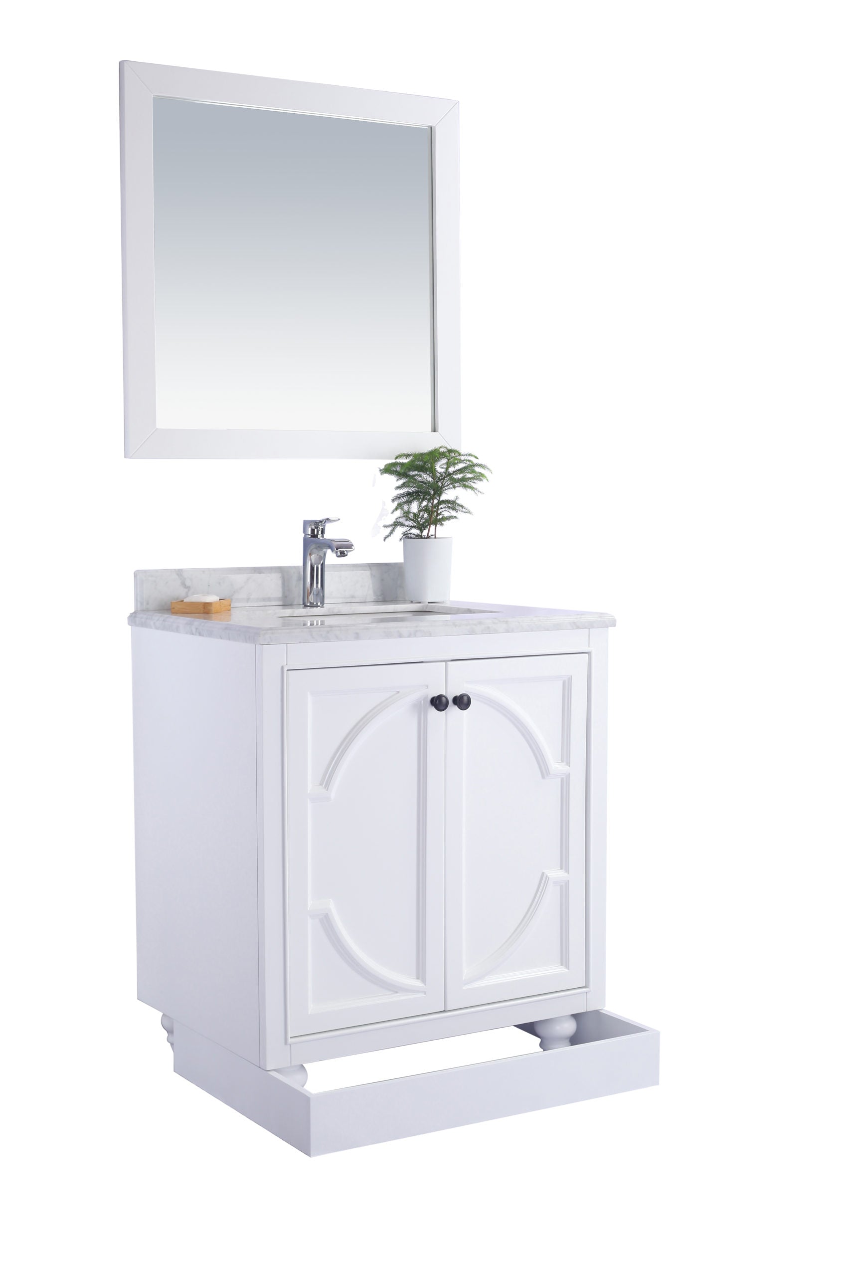 Laviva Odyssey 30" Bathroom Vanity Set w/ Sink in White | 313613-30W