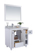 Laviva Odyssey 36" Bathroom Vanity Set w/ Sink in White | 313613-36W