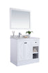 Laviva Odyssey 36" Bathroom Vanity Set w/ Sink in White | 313613-36W