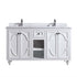 Laviva Odyssey 60" Double Bathroom Vanity & Sinks in White | 313613-60W