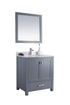 Laviva Wilson 30" Bathroom Vanity Set w/ Sink in Gray | 313ANG-30G
