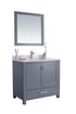 Laviva Wilson 36" Bathroom Vanity Set w/ Sink in Gray | 313ANG-36G