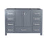 Laviva Wilson 48" Gray Bathroom Vanity Cabinet | 313ANG-48