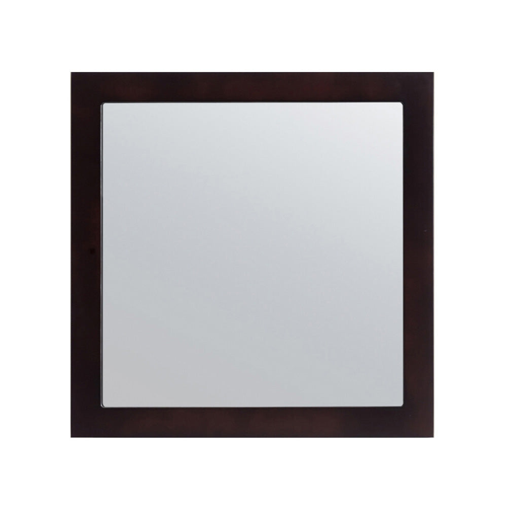 Laviva Sterling 30" Framed Square White Oak Mirror | 313FF-3030