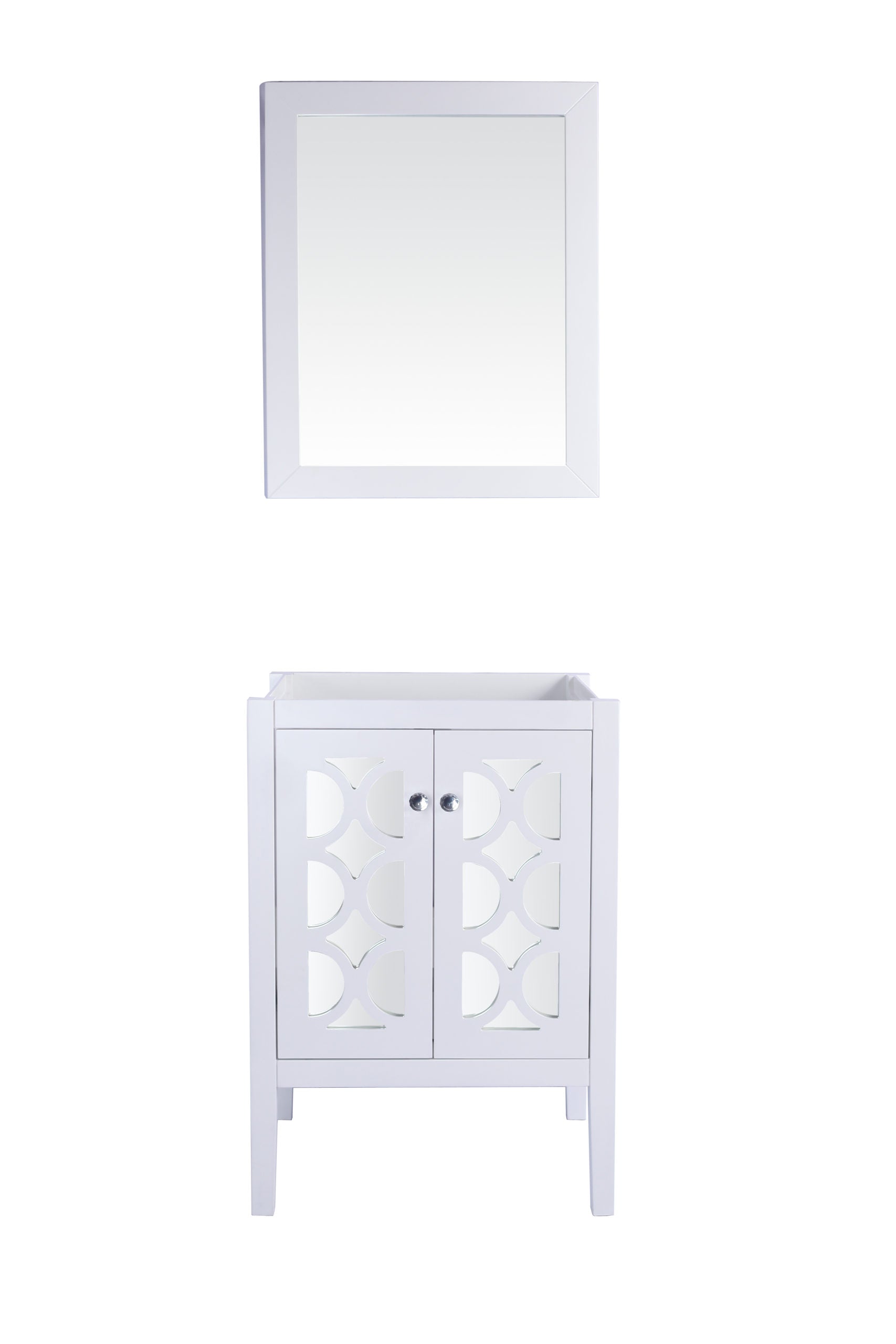 Laviva Mediterraneo 24" Gray Bathroom Vanity Cabinet | 313MKSH-24