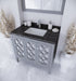 Laviva Mediterraneo 36" Bathroom Vanity Set w/ Sink in Gray | 313MKSH-36G