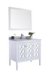 Laviva Mediterraneo 36" Bathroom Vanity Set w/ Sink in White | 313MKSH-36W