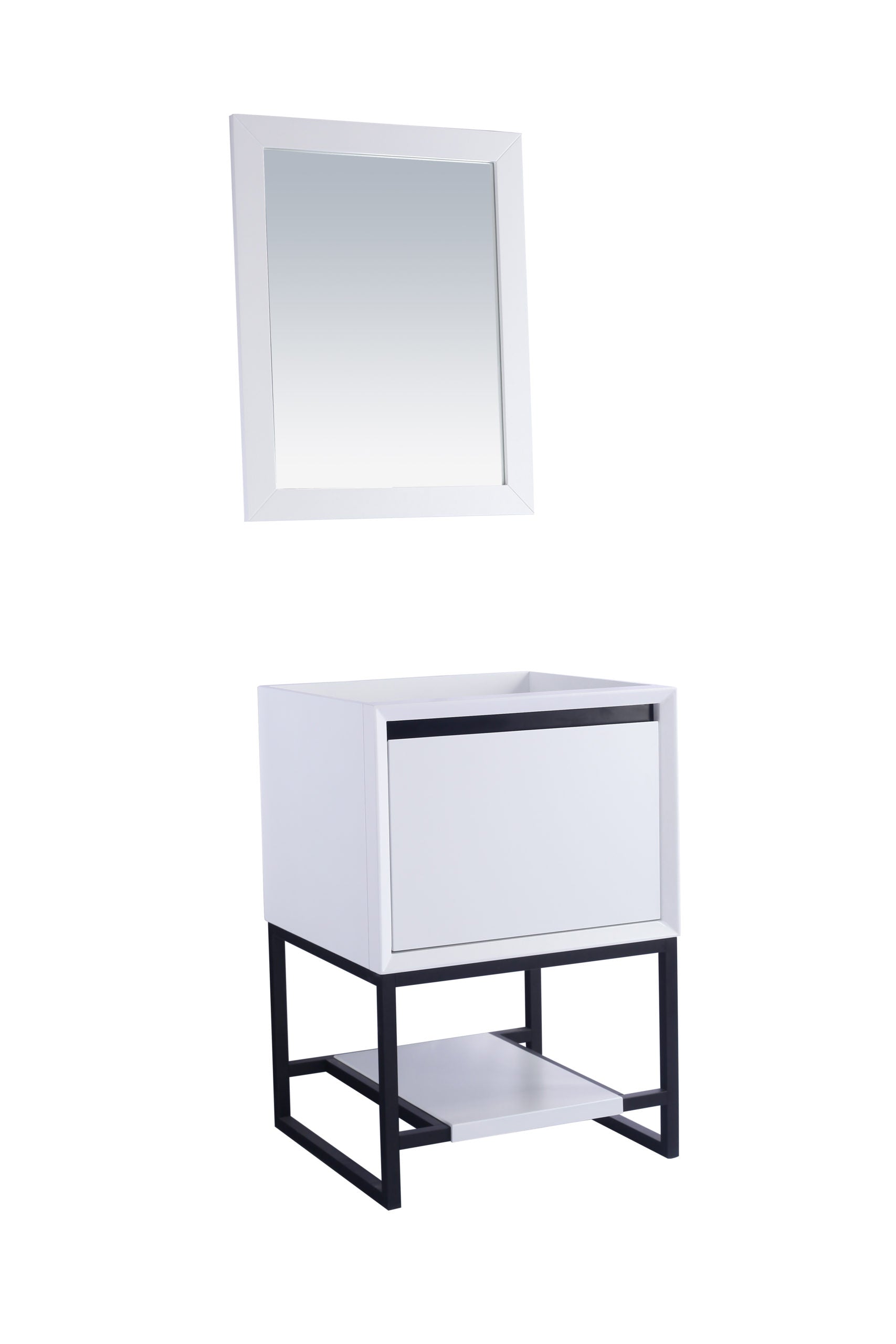 Laviva Alto 24" White Oak Bathroom Vanity Cabinet | 313SMR-24