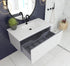 Laviva Vitri 42" Cloud White Wall Hung Bathroom Vanity Cabinet | 313VTR-42