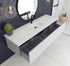 Laviva Vitri 72" Bathroom Vanity Set w/ Sink in White Single Sink | 313VTR-72CCW