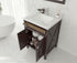 Laviva Wimbledon 24" Brown Bathroom Vanity Cabinet | 313YG319-24