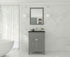 Laviva Wimbledon 24" Bathroom Vanity Set w/ Sink in Gray | 313YG319-24G