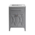 Laviva Wimbledon 24" Bathroom Vanity Set w/ Sink in Gray | 313YG319-24G