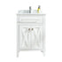 Laviva Wimbledon 24" Bathroom Vanity Set w/ Sink in White | 313YG319-24W