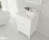 Laviva Wimbledon 24" Bathroom Vanity Set w/ Sink in White | 313YG319-24W