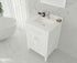 Laviva Wimbledon 24" Bathroom Vanity Set w/ Sink in White | 313YG319-24W