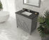 Laviva Wimbledon 36" Bathroom Vanity Set w/ Sink in Gray | 313YG319-36G