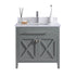 Laviva Wimbledon 36" Bathroom Vanity Set w/ Sink in Gray | 313YG319-36G