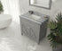 Laviva Wimbledon 36" Bathroom Vanity Set w/ Sink in Gray | 313YG319-36G