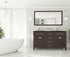 Laviva Wimbledon 60" Double Bathroom Vanity & Sinks in Brown | 313YG319-60B