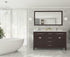 Laviva Wimbledon 60" Double Bathroom Vanity & Sinks in Brown | 313YG319-60B