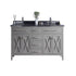 Laviva Wimbledon 60" Double Bathroom Vanity & Sinks in Gray | 313YG319-60G