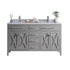 Laviva Wimbledon 60" Double Bathroom Vanity & Sinks in Gray | 313YG319-60G