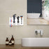 Wall Mounted Toothbrush Razor Holder for Shower