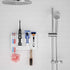 Wall Mounted Toothbrush Razor Holder for Shower