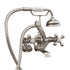 Cambridge Plumbing CAM463BTW British Telephone Faucet w/ Hand Held Shower for Clawfoot Tub Wall Mount