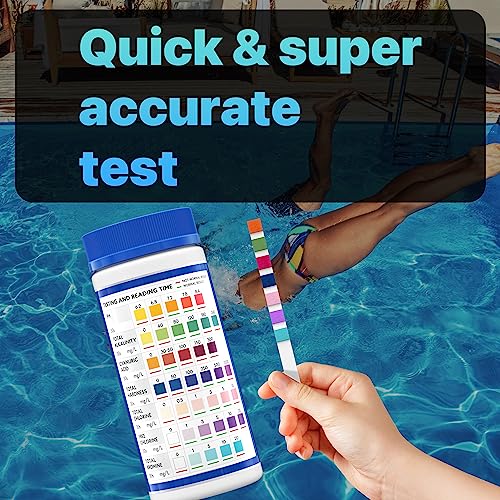 Hot Tub Test Strips for Chlorine & Bromine