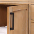 Altair Design Gavino 72" Wood Vanity in Light Brown with Composite Stone Top (no Mirror)