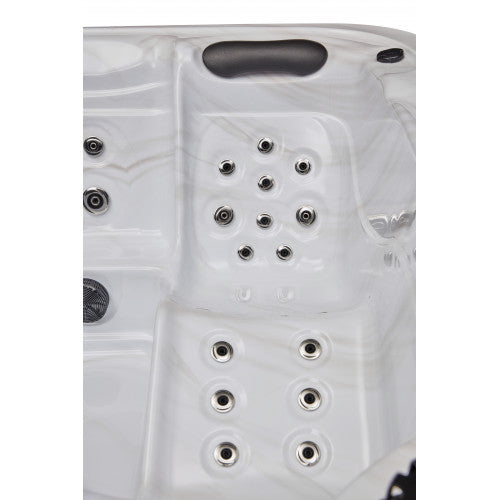 Luxury Spas "Infinity" 5-Person Hot Tub w/ BlueTooth & 77 Jets | Elite Series WS-594-E