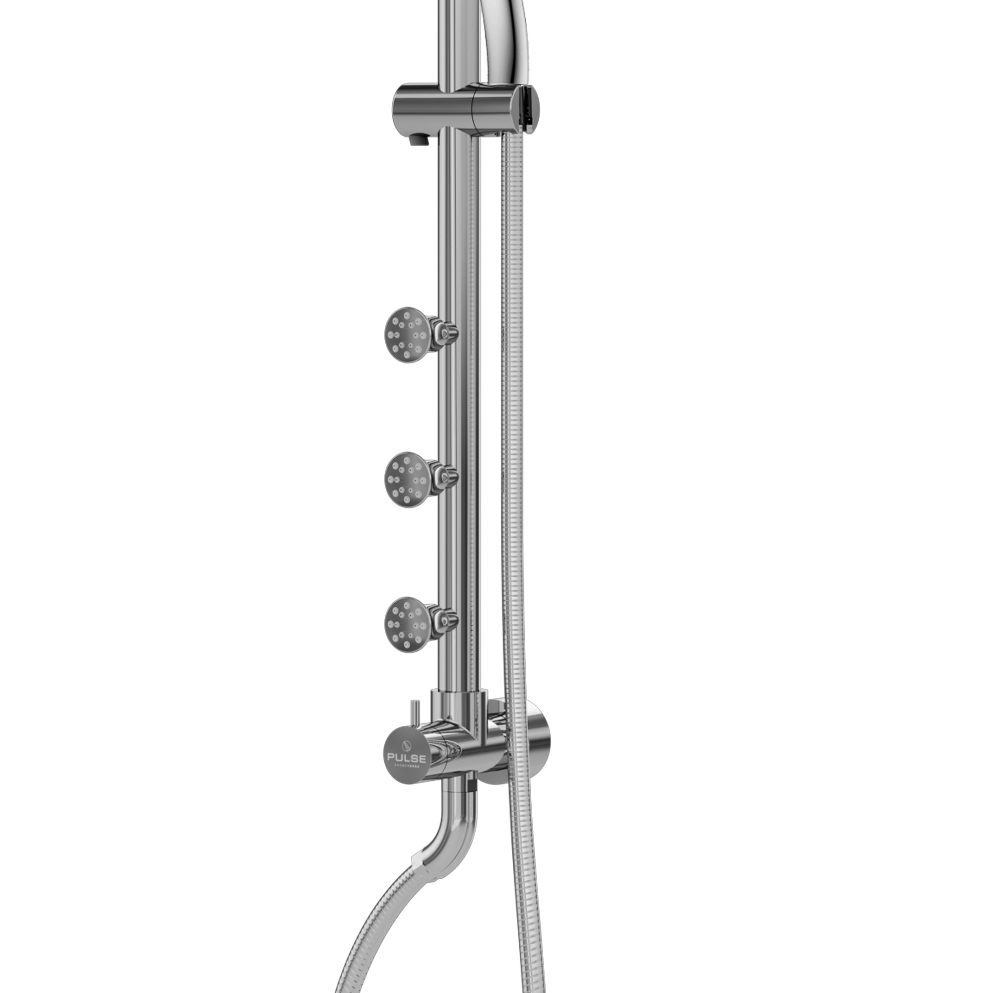 PULSE ShowerSpas Brushed Nickel Shower System - Riviera Shower System