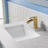 Vinnova Shannon 36" Bathroom Vanity Set in Grey & Composite Carrara White Stone Countertop | 785036-PG-WS